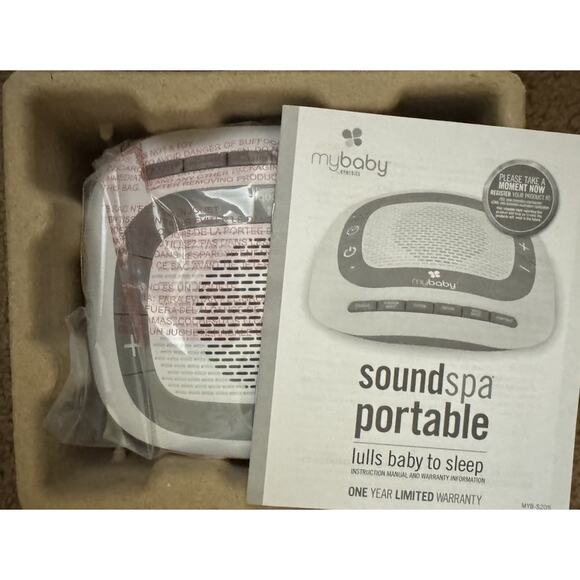 Homedics MyBaby Sound Spa Portable White Noise Machine for Babies MYB-S205 - Picture 4 of 6